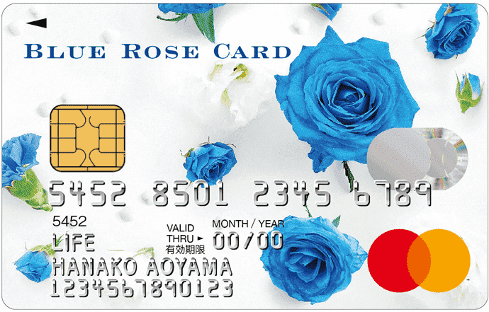 BLUE ROSE CARD