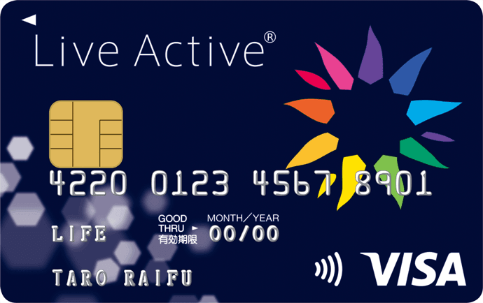 Live Active Visa Crad