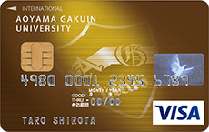 AOYAMA GAKUIN CARD（ゴールドカード）