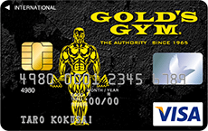 GOLD'S GYM VISAカード